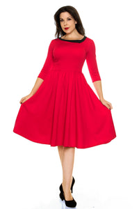 PRE-ORDER: Original Retro Swing Dress in Red