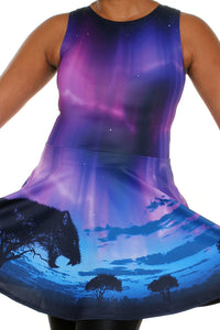 Aurora Plains A-Line Dress