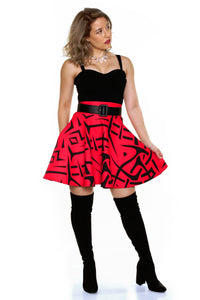 Fang Skater Skirt