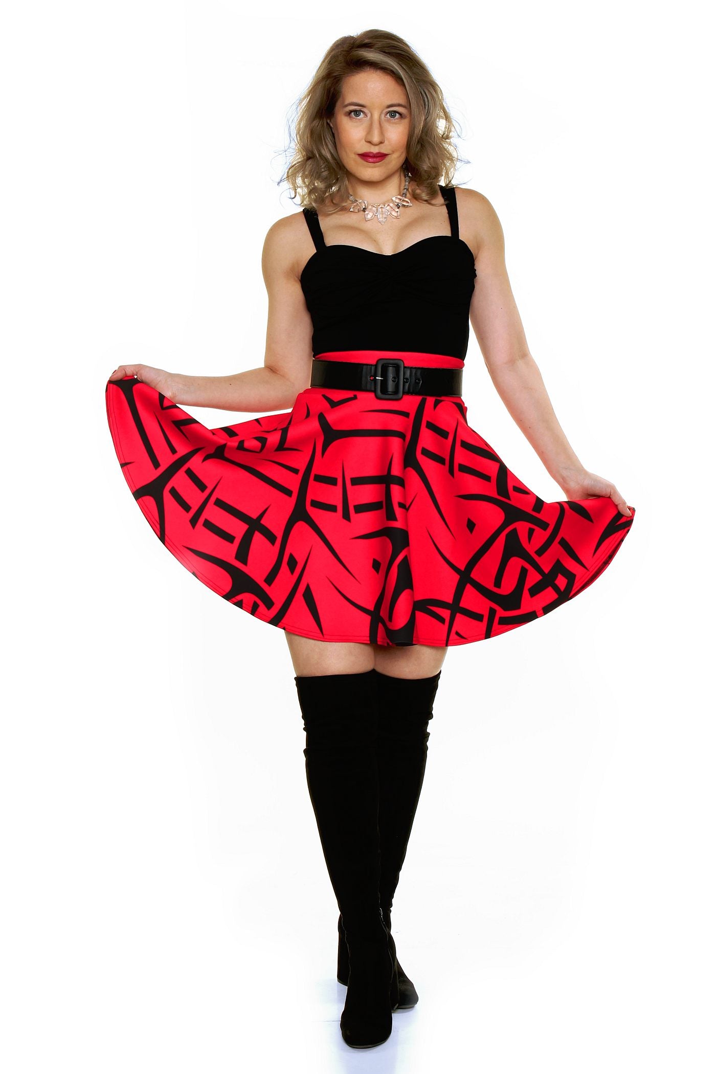 Fang Skater Skirt