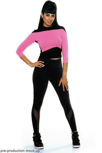 Generation Mod Crop Top in Pink