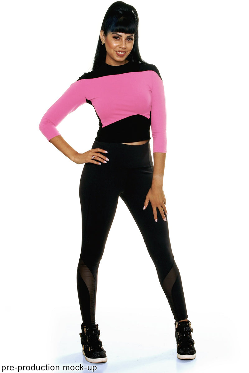 Generation Mod Crop Top in Pink