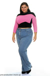 Generation Mod Crop Top in Pink