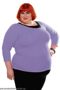 Original Retro Top in Purple