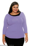 Original Retro Top in Purple