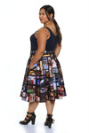 Star Trek™ TNG Cats Midi Skirt